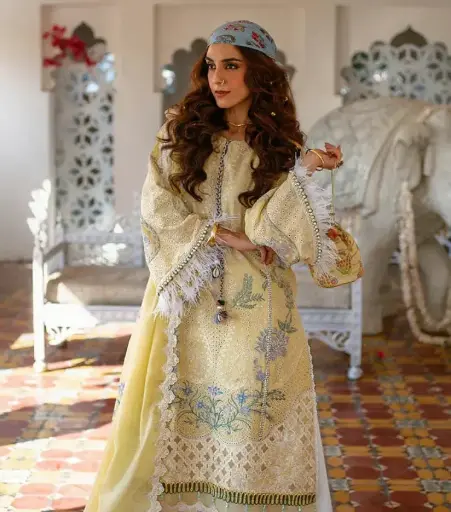 AL LAAM - Luxury Festive Lawn Collection-Unstitched